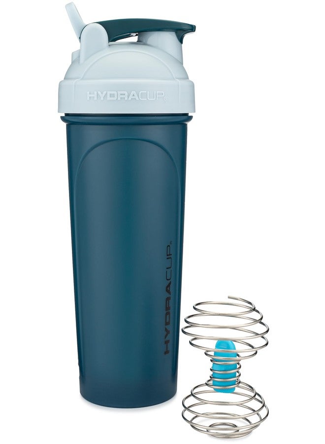 HYDRA CUP HydraCup Power Shaker w/Weighted Whisk, 28oz - Faster Mixing, Less Shaking Required, Clump-Free Protein Shakes, Shaker Cup (Polypropylene, Blue) - Image 2